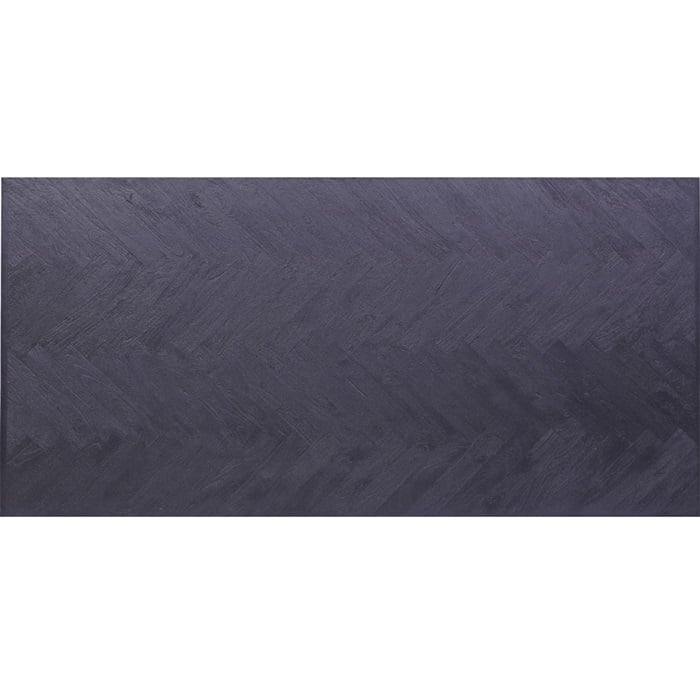BLACK BONITO WOOD TOP + Ø 130