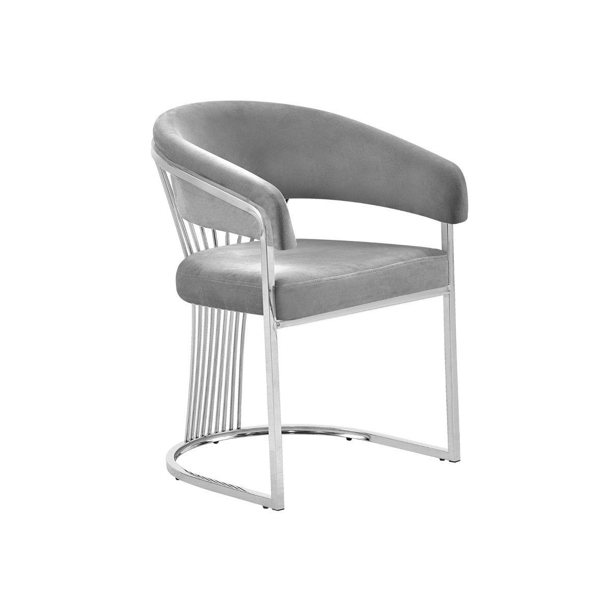 CHAIR ACELYA VC806 SILVER GREY