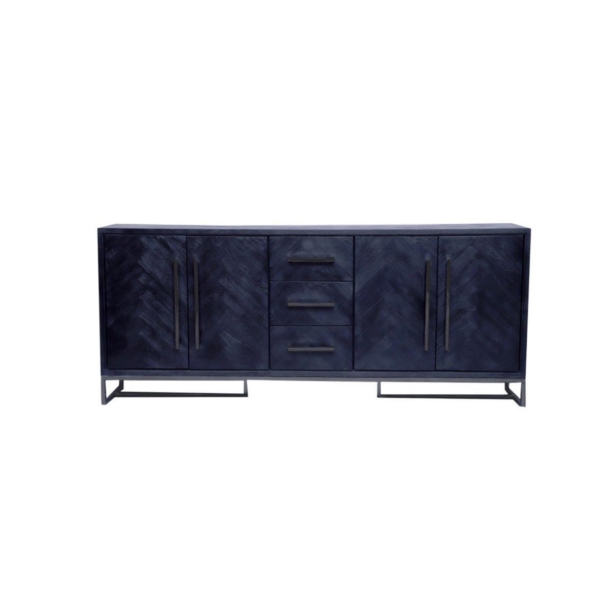 BONITO BF WITH DRAWERS 200X40X85 + SILVER