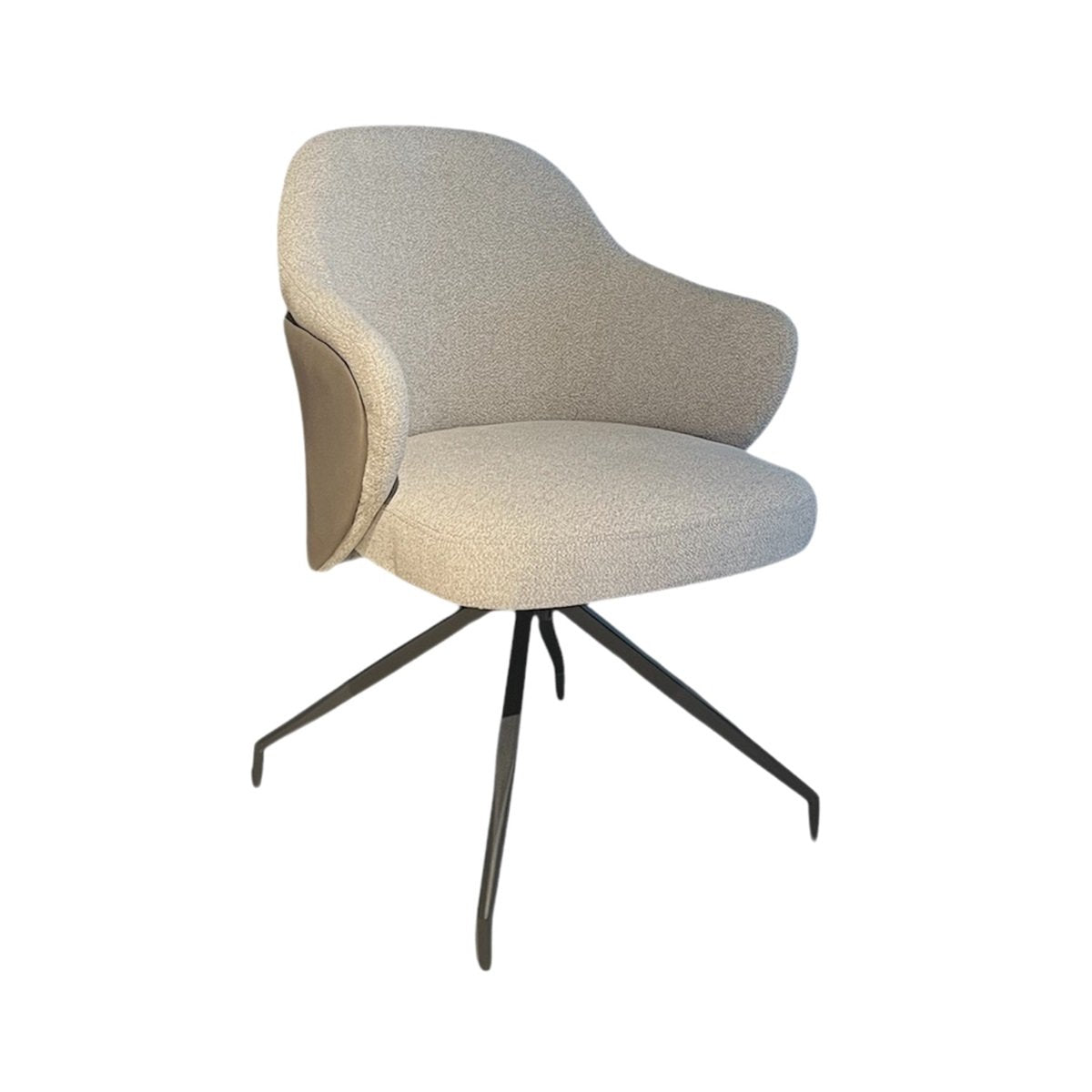 CHAIR IBIZA ZB-5637 BLACK LEGS GREY-13