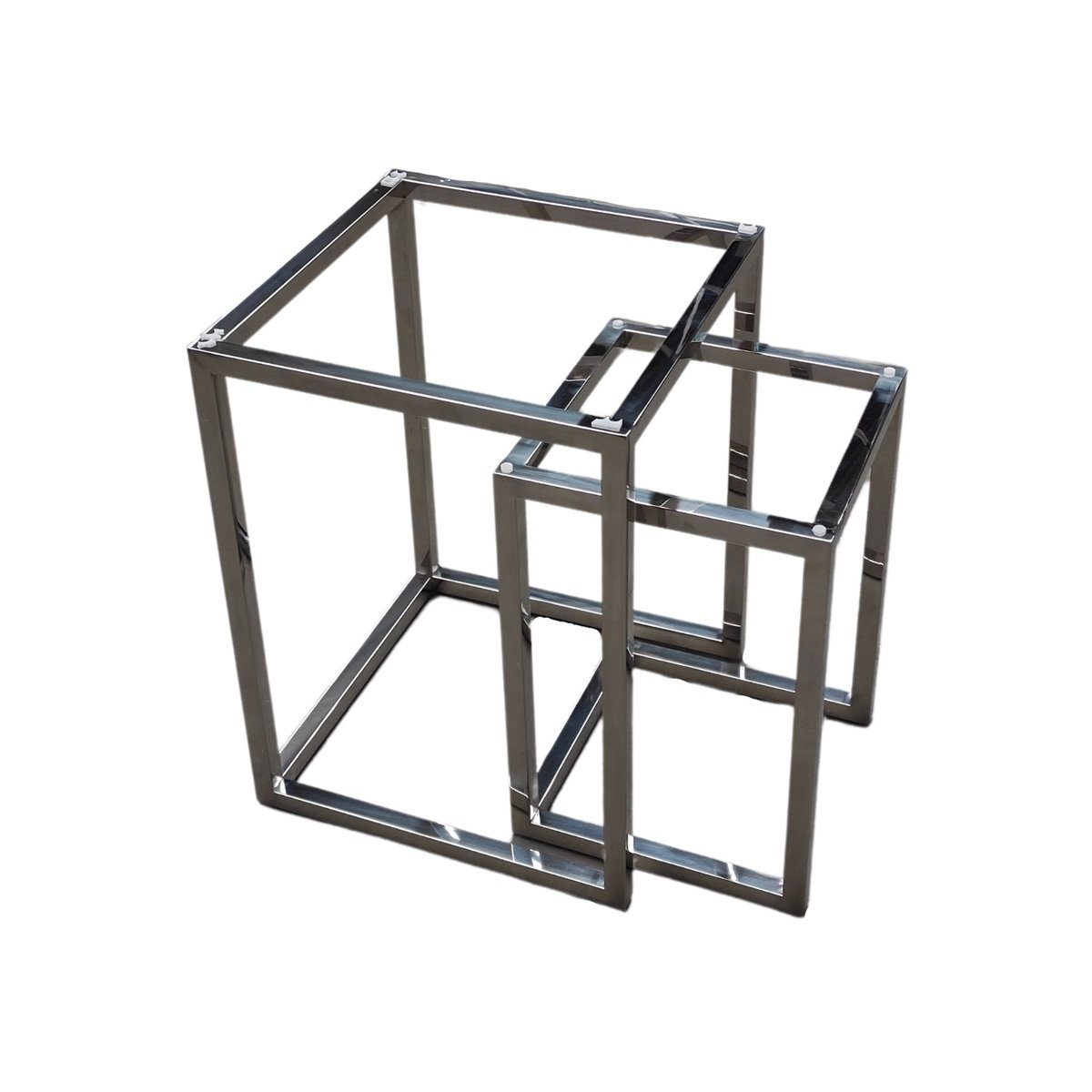 MINI SASY TABLES 40x40/30x30 SILVER