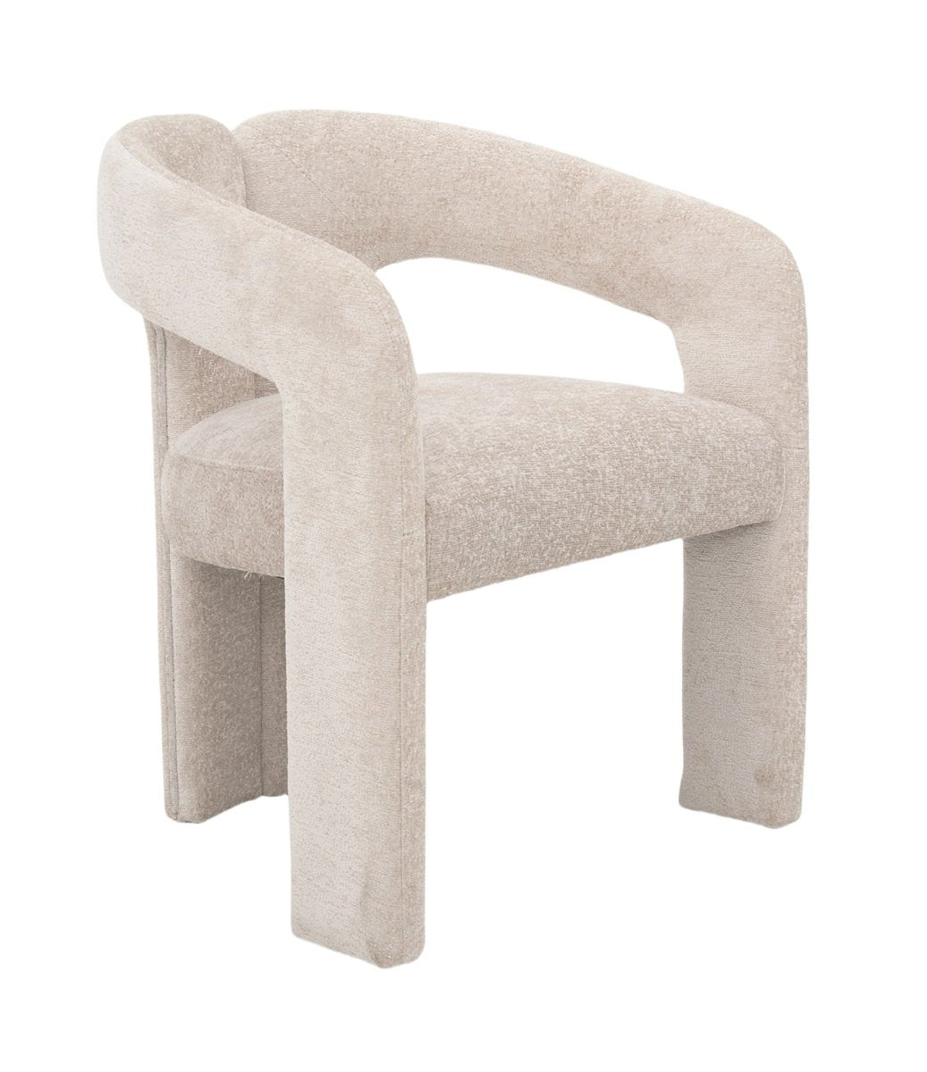 CHAIR BARONI ZB-5686 TAUPE FY2415-6