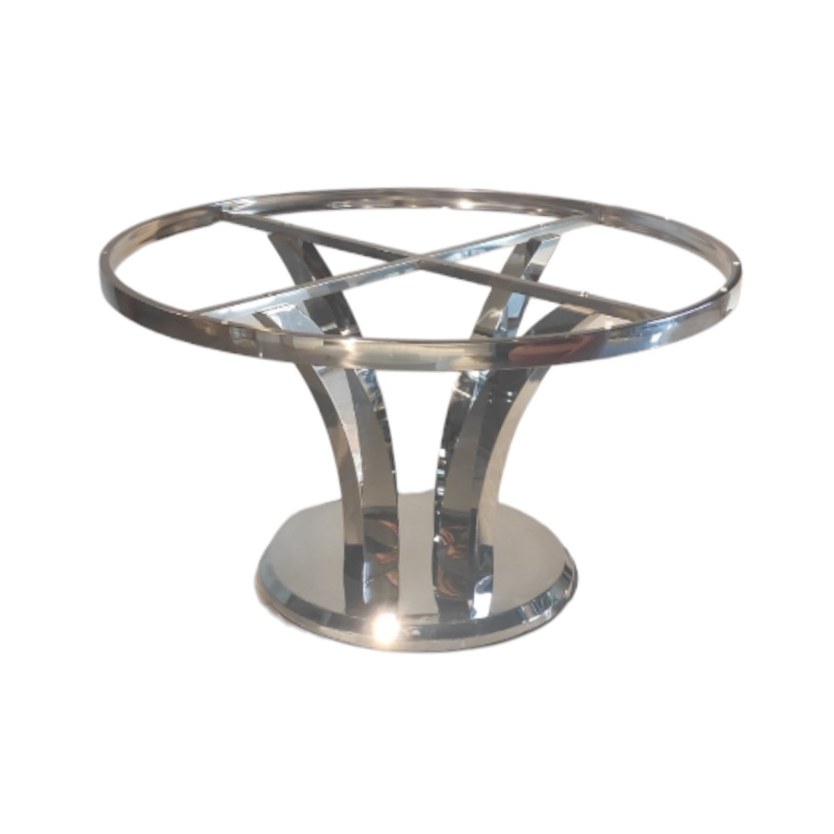 CAPITAL 1627 DINNING TABLE LEG SILVER 130 Ø
