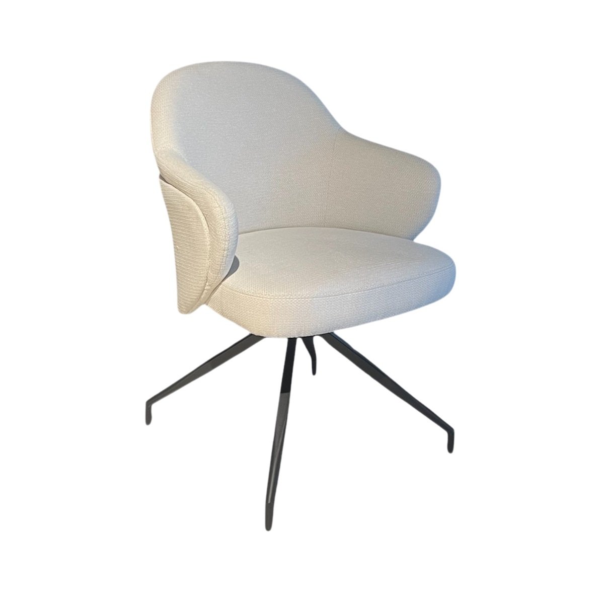 CHAIR IBIZA ZB-5637 BLACK LEGS BEIGE FULL-1