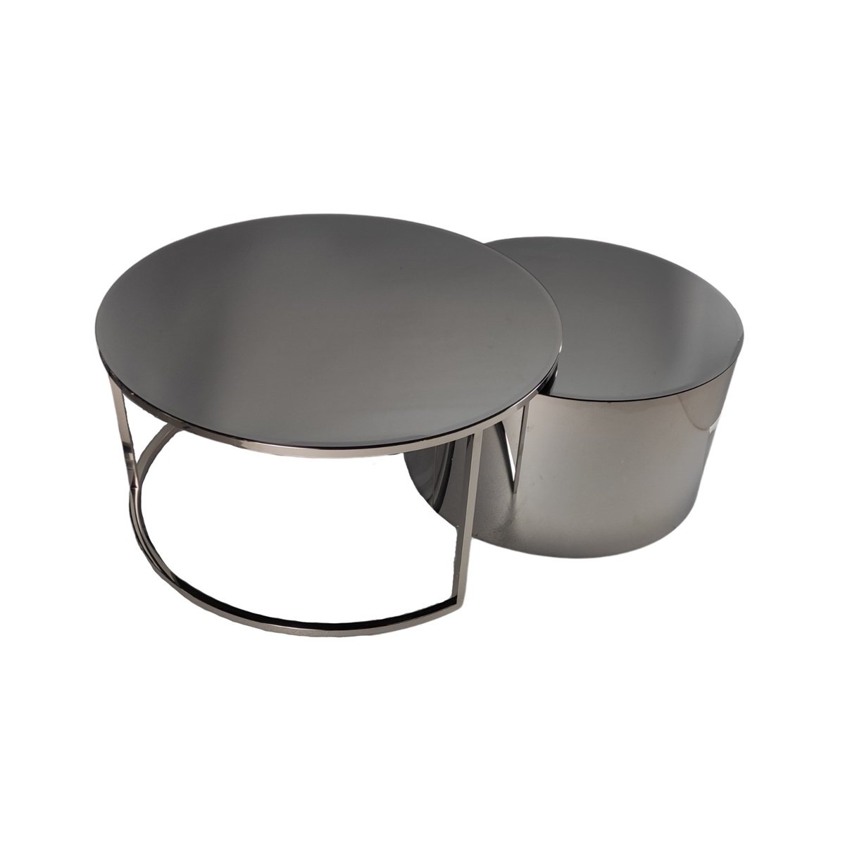 FOX MESSING SILVER/GREY 90/70 Ø GREY MIRROR