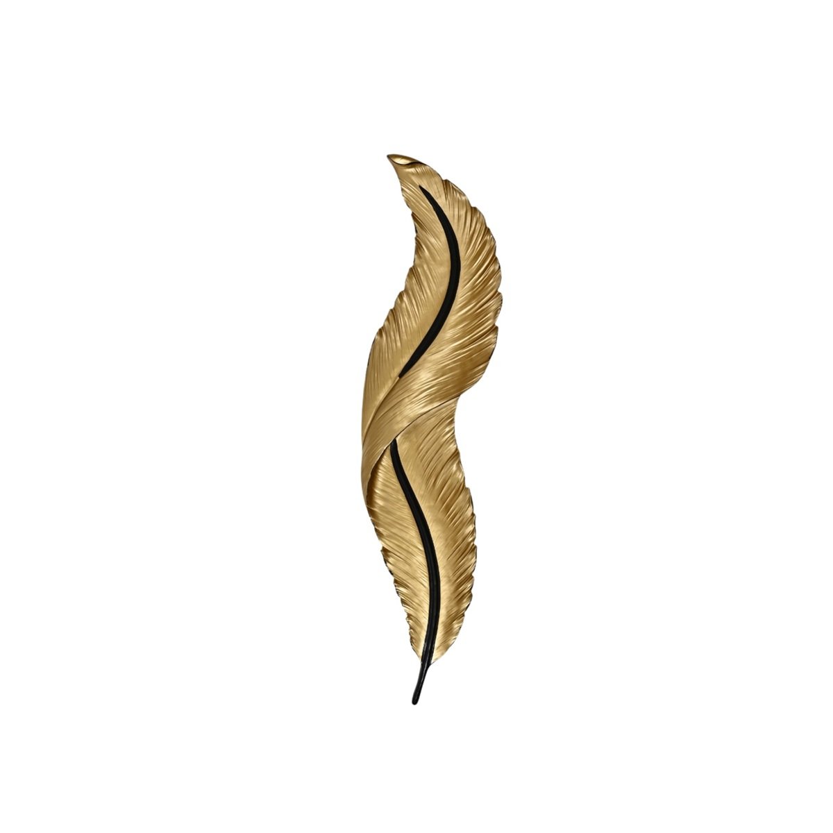 FEATHER GH1754 B058/1200 WALL LED LAMP GOLD/WHITE