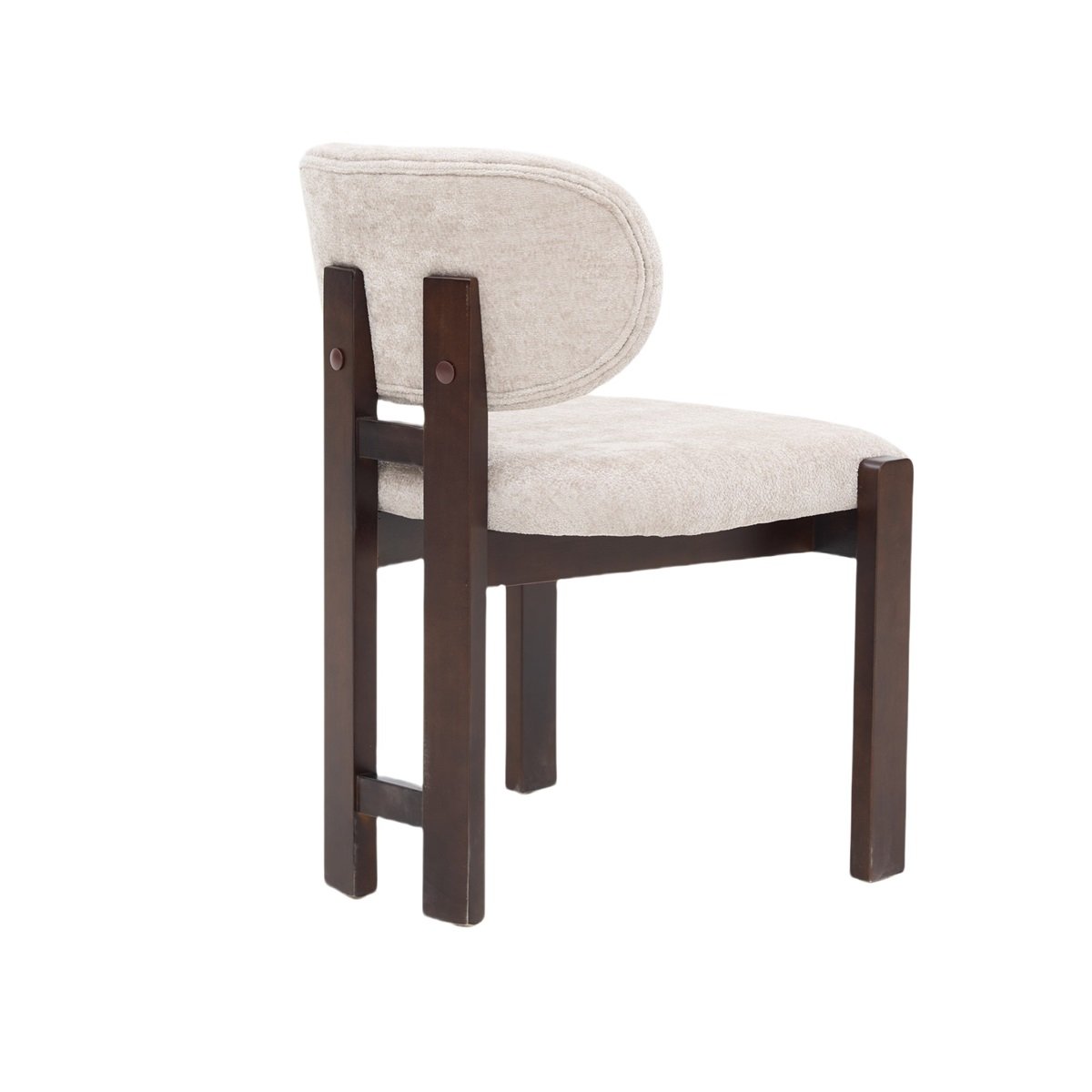 CHAIR DESIREY ZB-5685 BROWN LEGS TAUPE FY2415-6