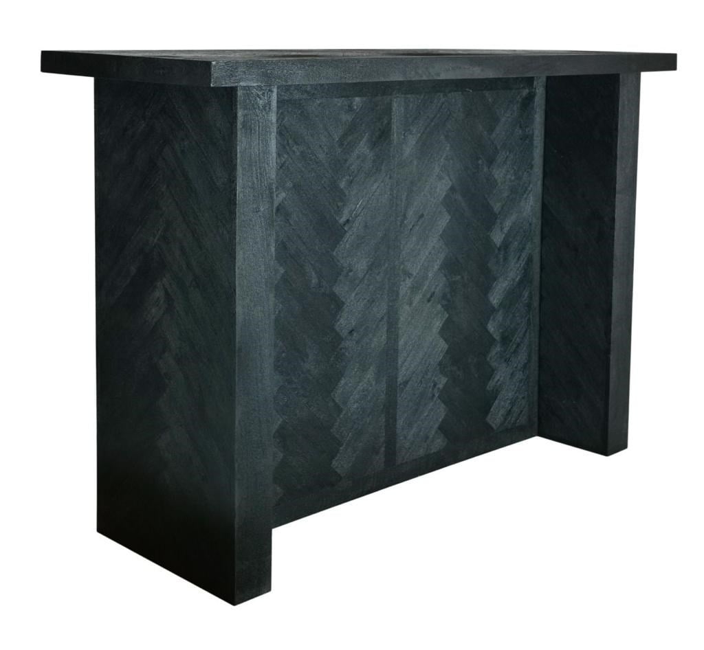 BAR TABLE SAGA BLACK BONITO 160X60X110