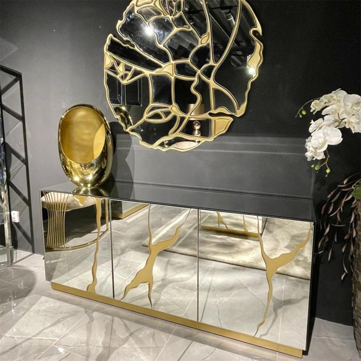 JAVA BFG 180x42x78 + BLACK MIRROR