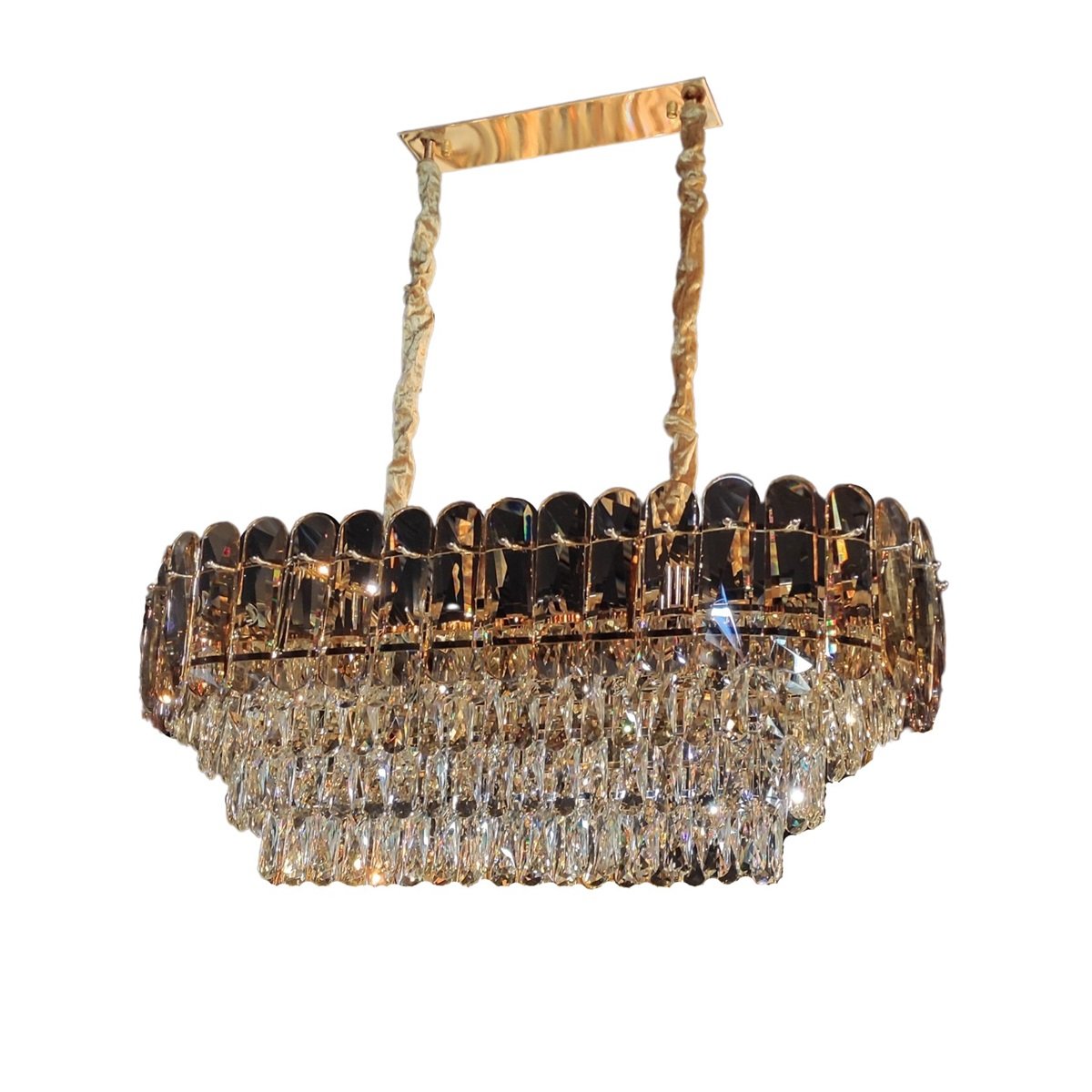 CEILING LAMP QL10602 SH-2049-900/400 GOLD