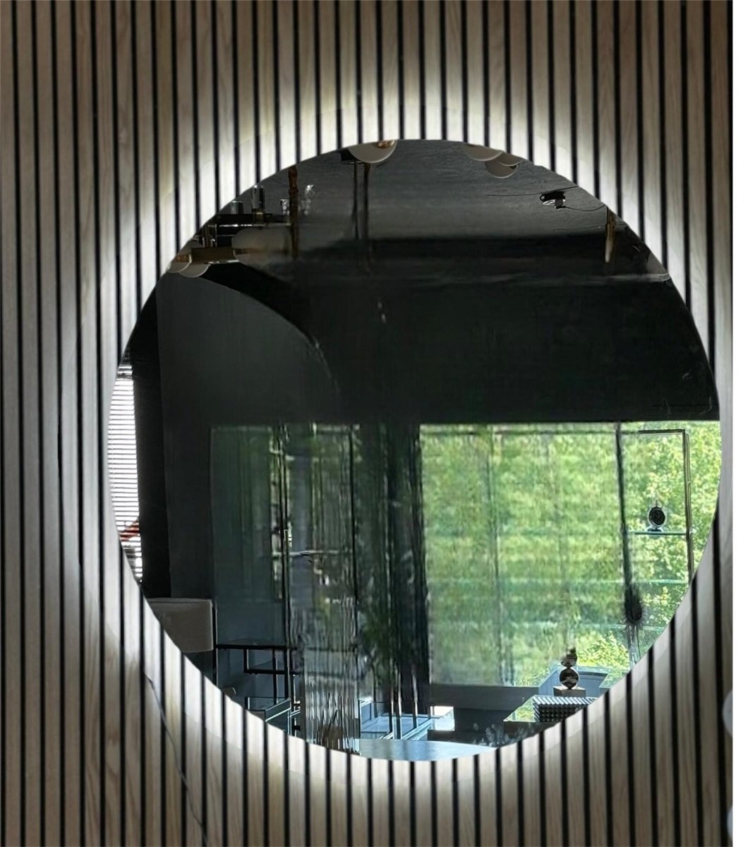 MIRROR WITH LIGHT MT-90 CW001 CLEAR 100X100