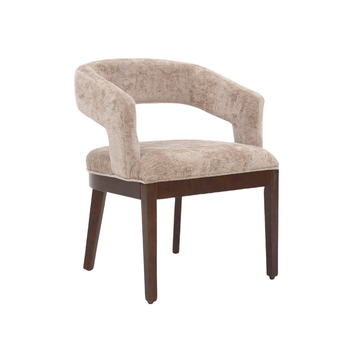 CHAIR SINDY ZB-5687 BROWN LEGS FY2415-8 BROWN