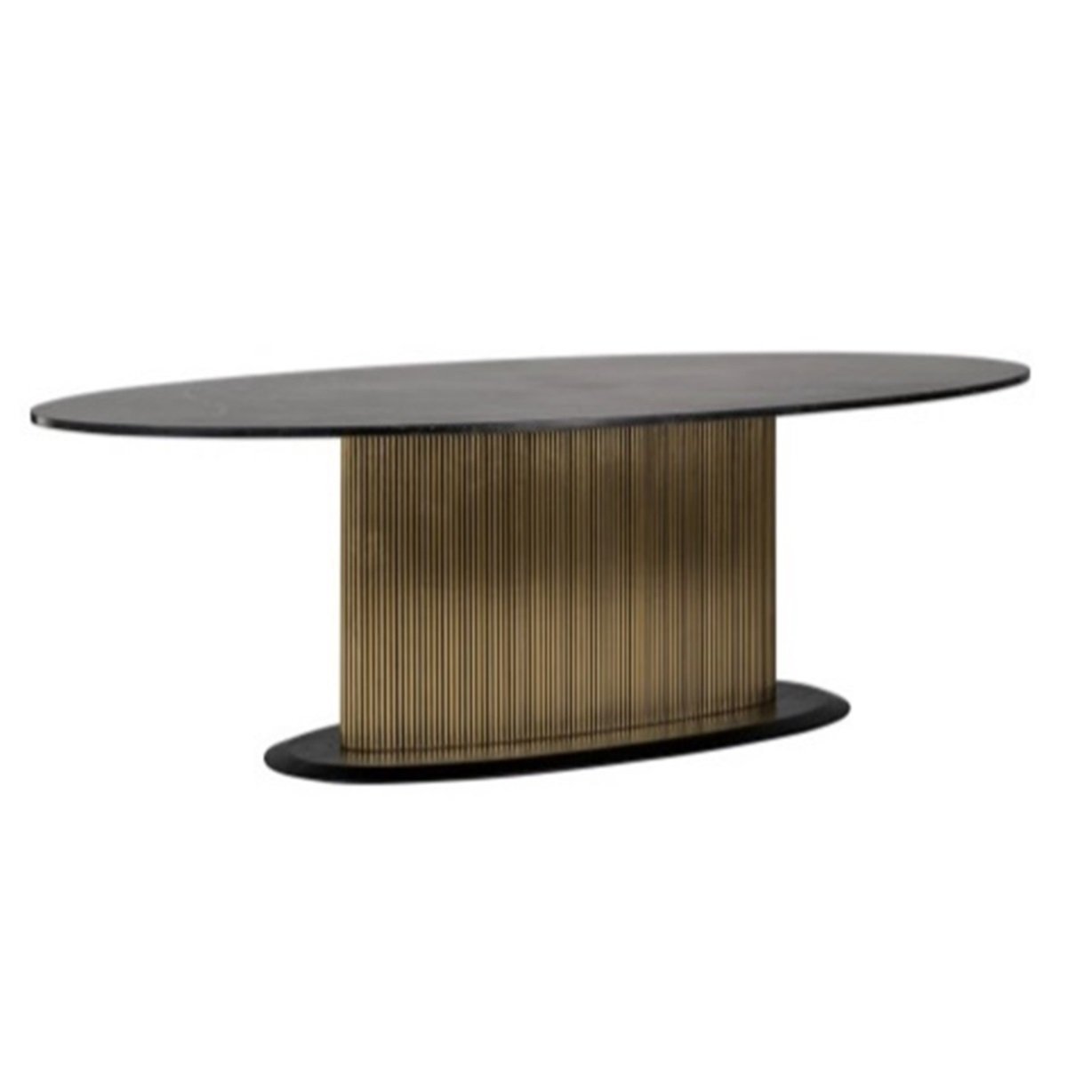 ALLURE DT OVAL 180x110x76 + BLACK MARBLE