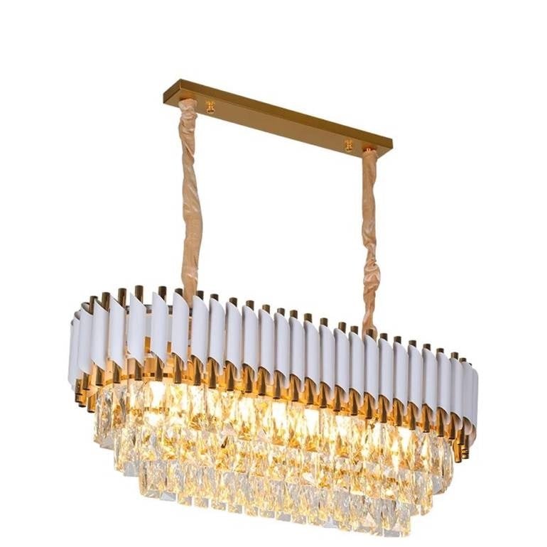 CEILING LAMP QL10614 SH-2040-900/400 WHITE-GOLD (QL1502)