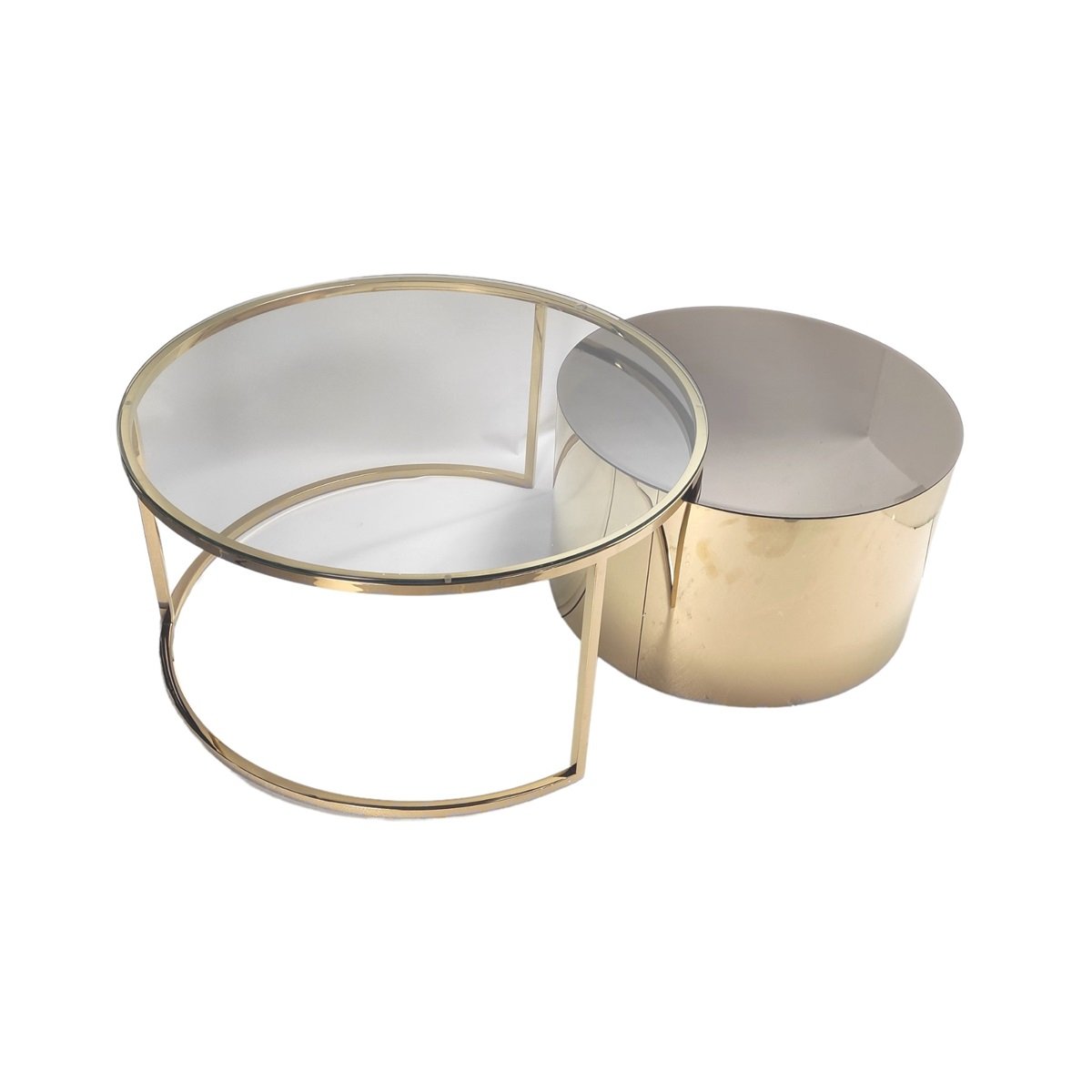 FOX MESSING GOLD/CLEAR 90/70 Ø SEPIA MIRROR