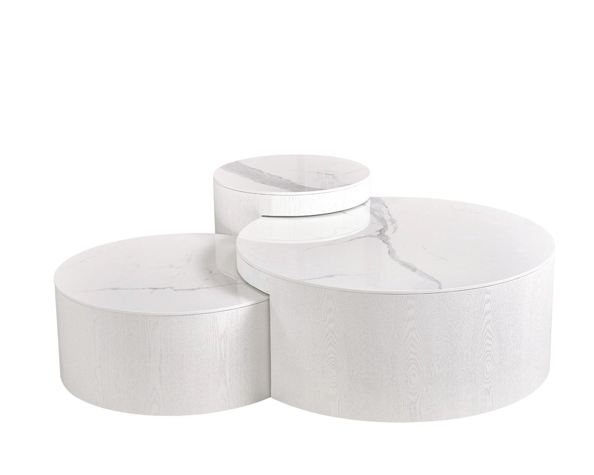 AQUA CLOVER CT WHITE 90/37|70\30|50/45 WHITE CERAMIC