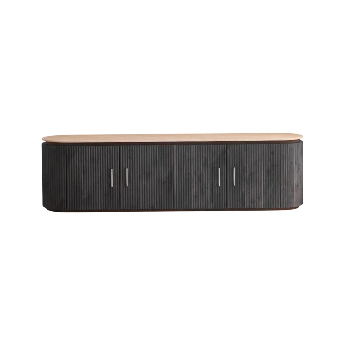 KIMBERLY BLACK TT 200X40X55 FLINTSTONE FAUX MARBLE TOP