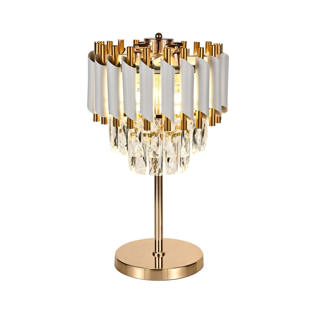 TABLE LAMP QL10620 SH040 WHITE