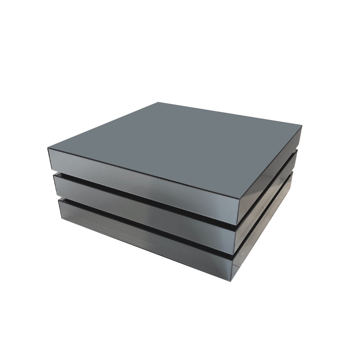 TOWER CD-H050 100x100x45 GREY MIRROR