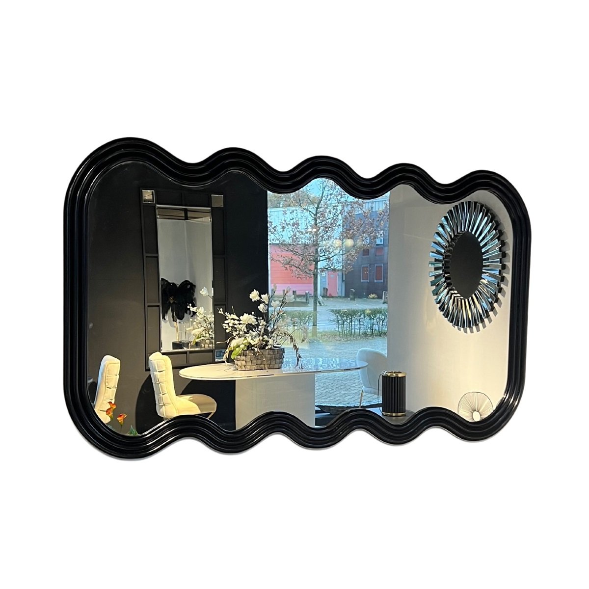 MIRROR MT-101 BLACK FRAME 170X100X3