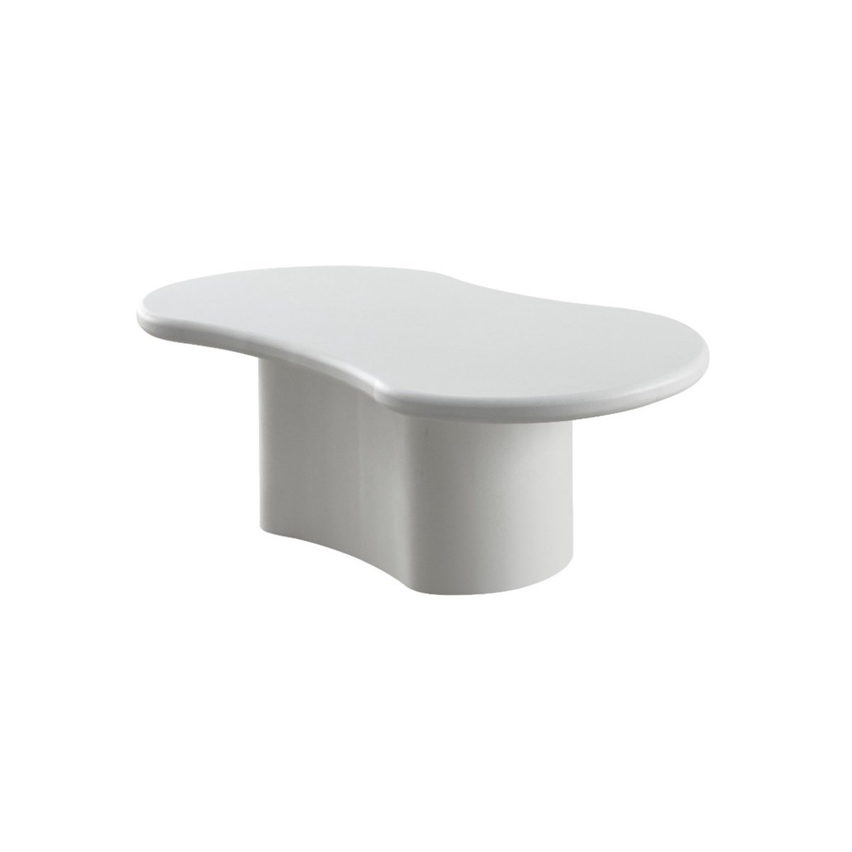 NEW ORGANIC CT CURVE 130X80 OVAL WHITE