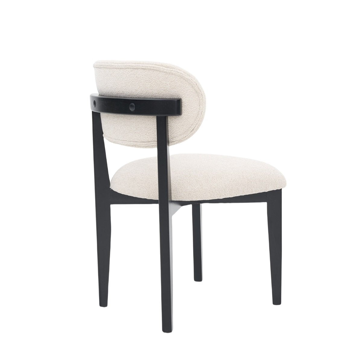 CHAIR SILLA ZB-5684 BLACK LEGS WHITE FY2415-5