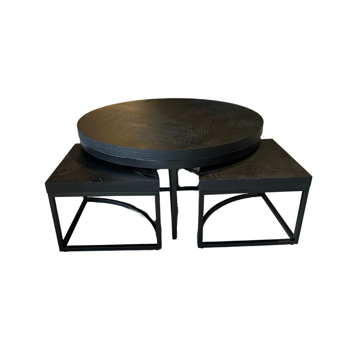 DAISY CT BLACK BLACK PLAIN VISGRAAT TOP