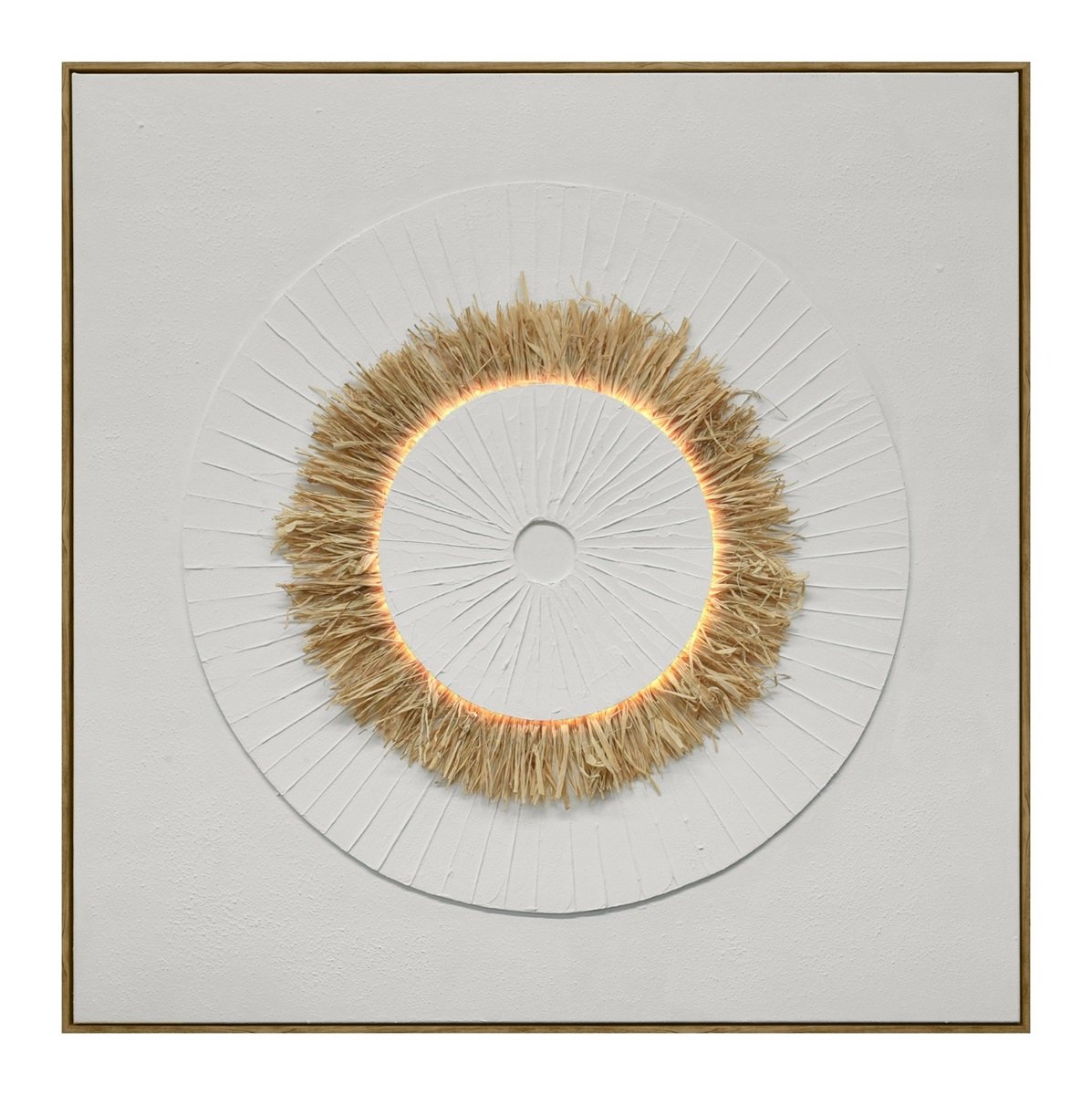 WALL DECORATION 15557D-E WITH LED120X120X3.7