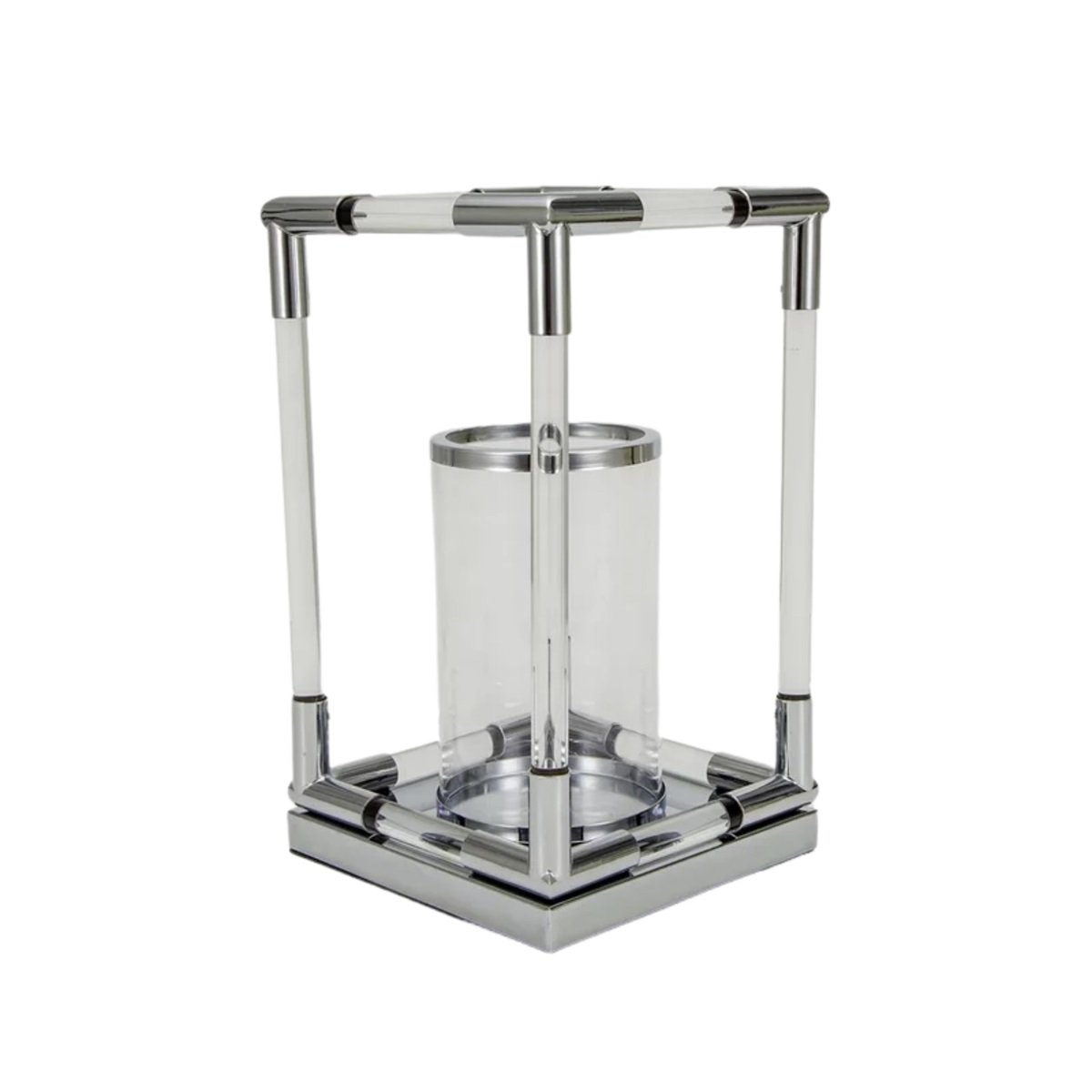 DECORATION INHH-10033 HURRICANE LARGE SILVER