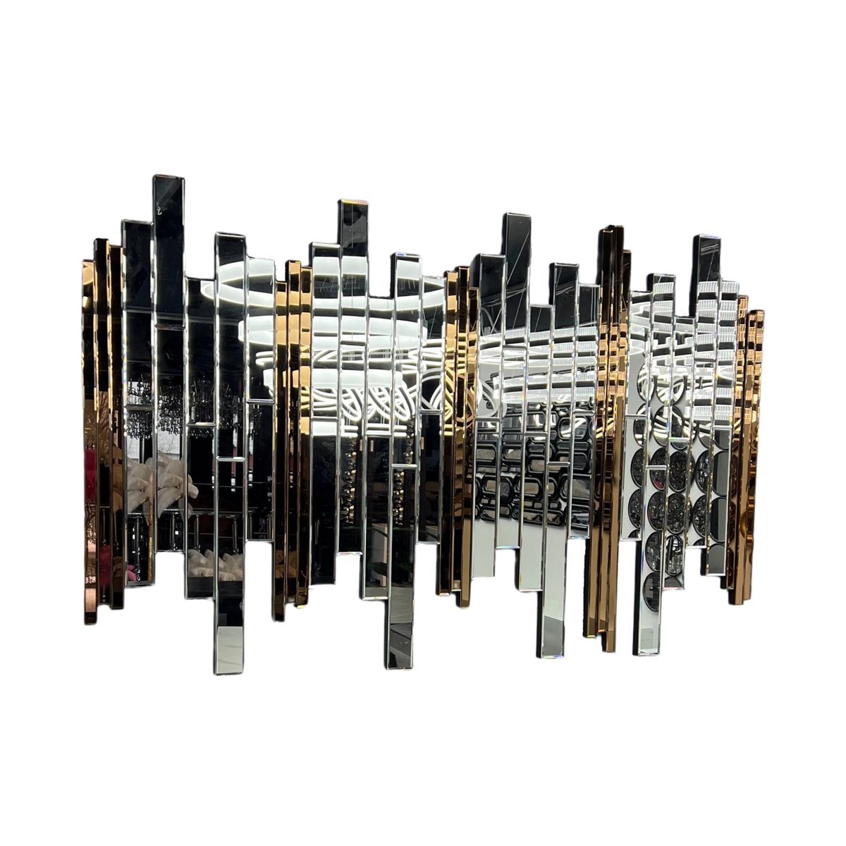 MIRROR MT-70 SILVER/GOLD 158x100x2