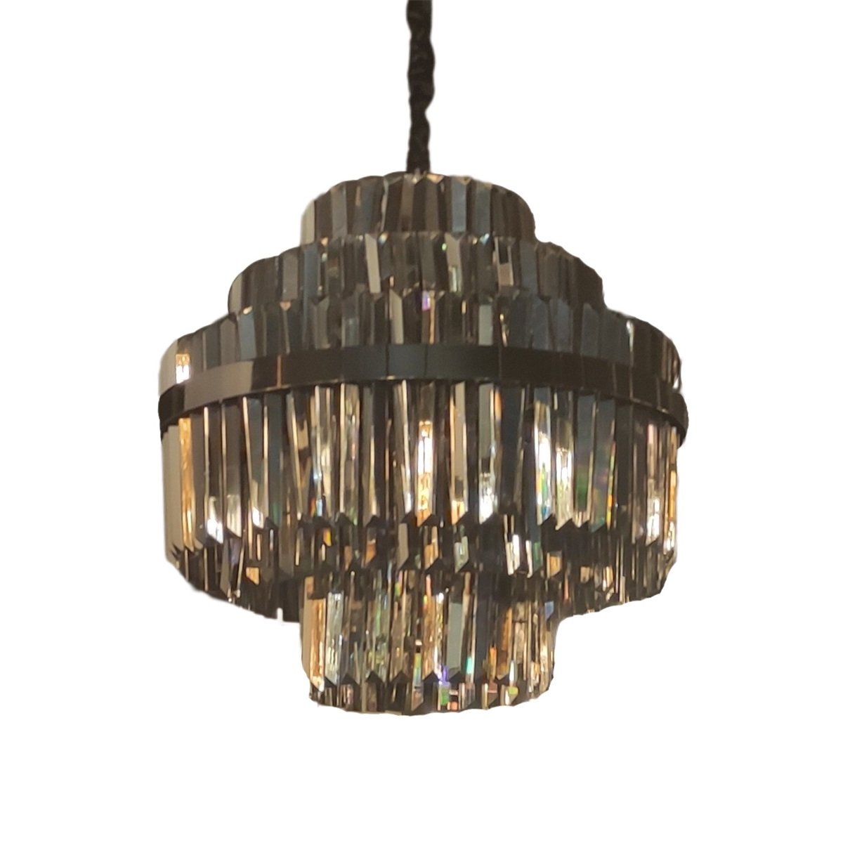 CEILING LAMP QL10661 1225/500 BLACK