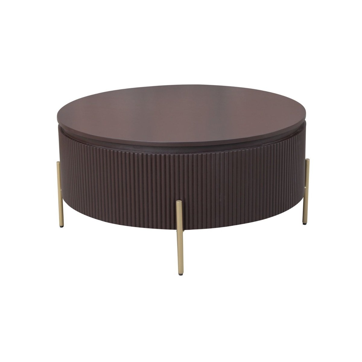 ELIZA CT GOLD 90X90X45 Ø + BLACK