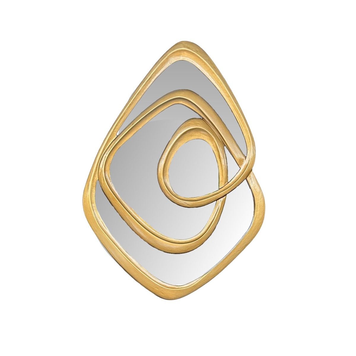 MIRROR AMIRA MT75 GOLD FRAME 100X130