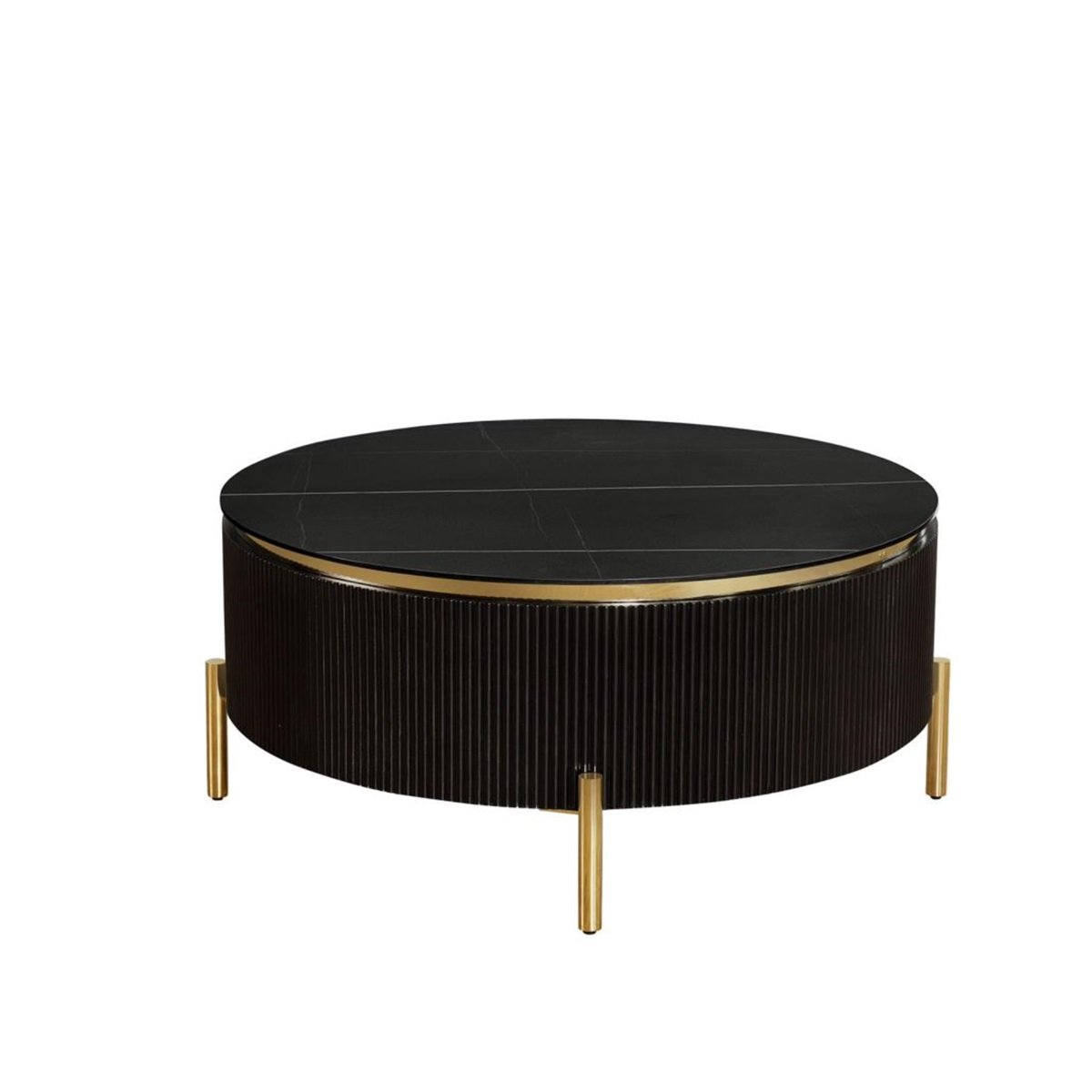 AQUA CT BLACK/GOLD 100 Ø BLACK/GOLD CERAMIC