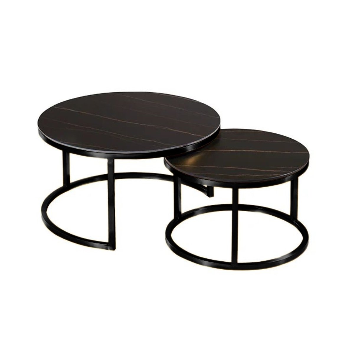 DOBLO CT BLACK 90/70 ø BLACK/GOLD SINTER STONE