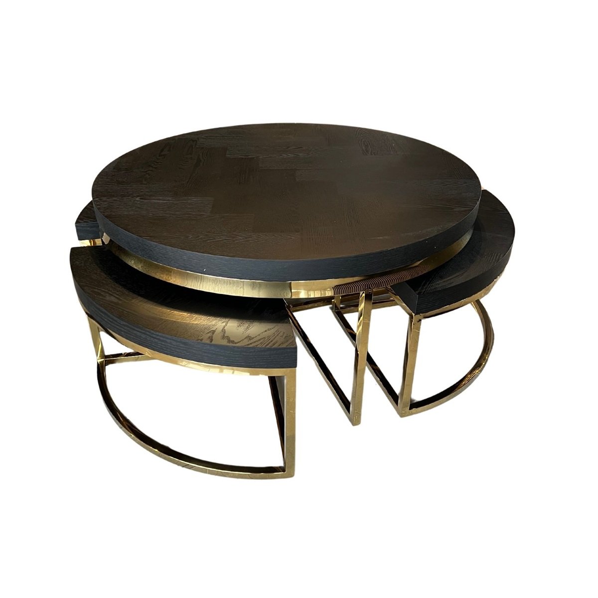 DAISY CT GOLD BLACK PLAIN VISGRAAT TOP