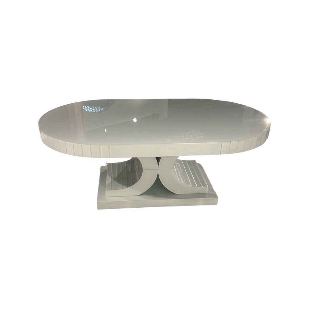 OVAL MIRROR CT 120x70 WHITE MIRROR