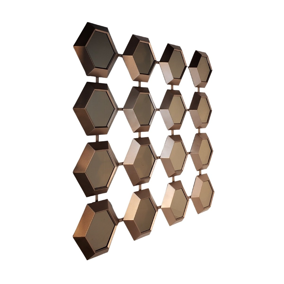 MIRROR DAMLA KARE CD-H049 120x120x5 SEPIA