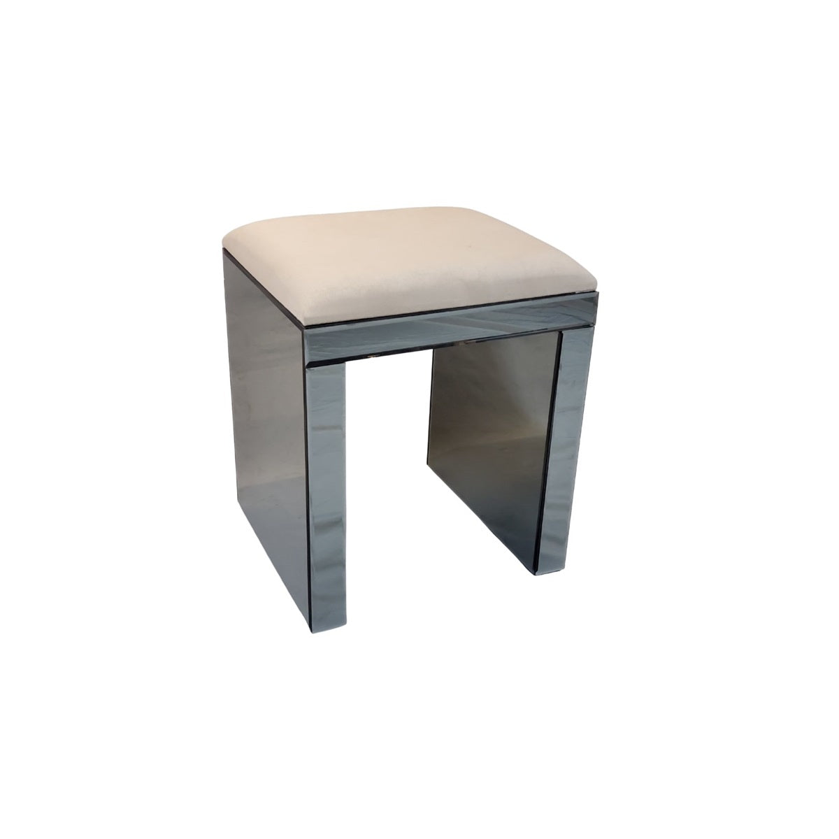 POUF MI AMOR MIRROR 43x40x46 + CLEAR