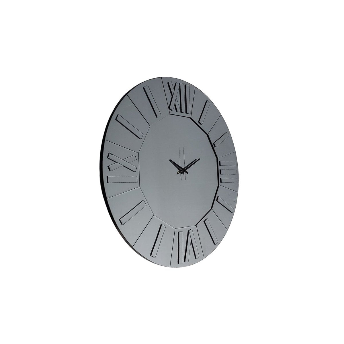 CLOCK C1029 Ø 80 GREY MIRROR