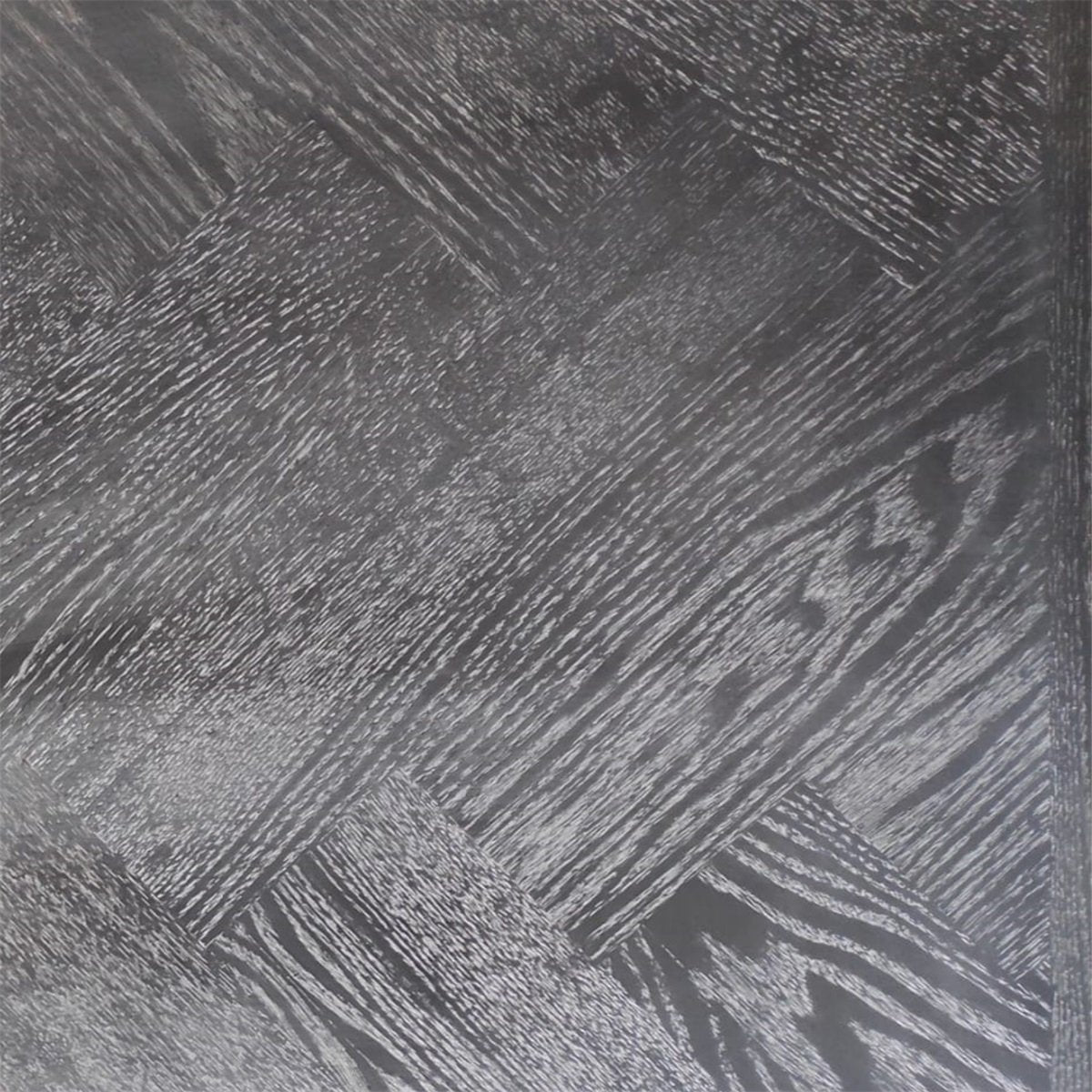 BLACK PLAIN VISGRAAT OVAL TOP + 220X110