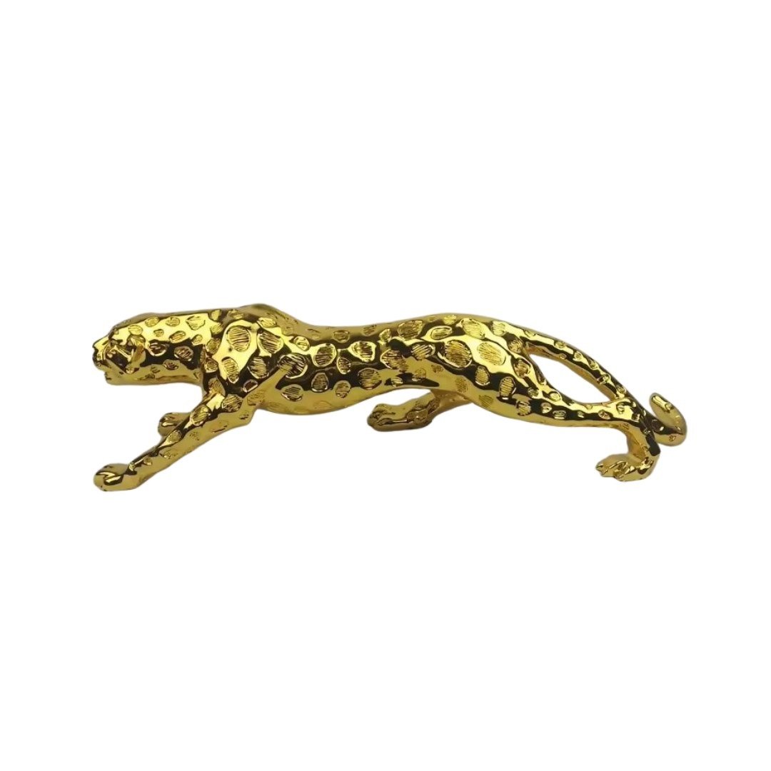 DECORATION 10-1162-135 LEOPARD 28/25/135 GOLD