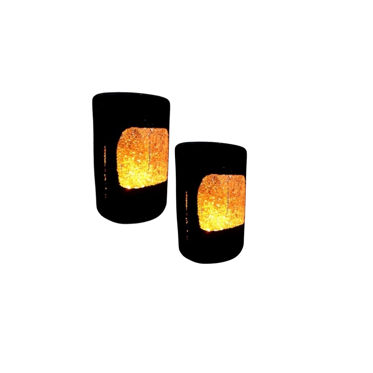 DECORATION INH-100030/INH-100031 TEA LIGHT HOLDER SET OF 2