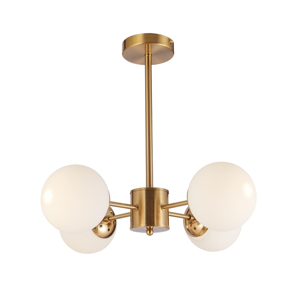 CEILING LAMP GH1709 GOLD 4 ORBITS