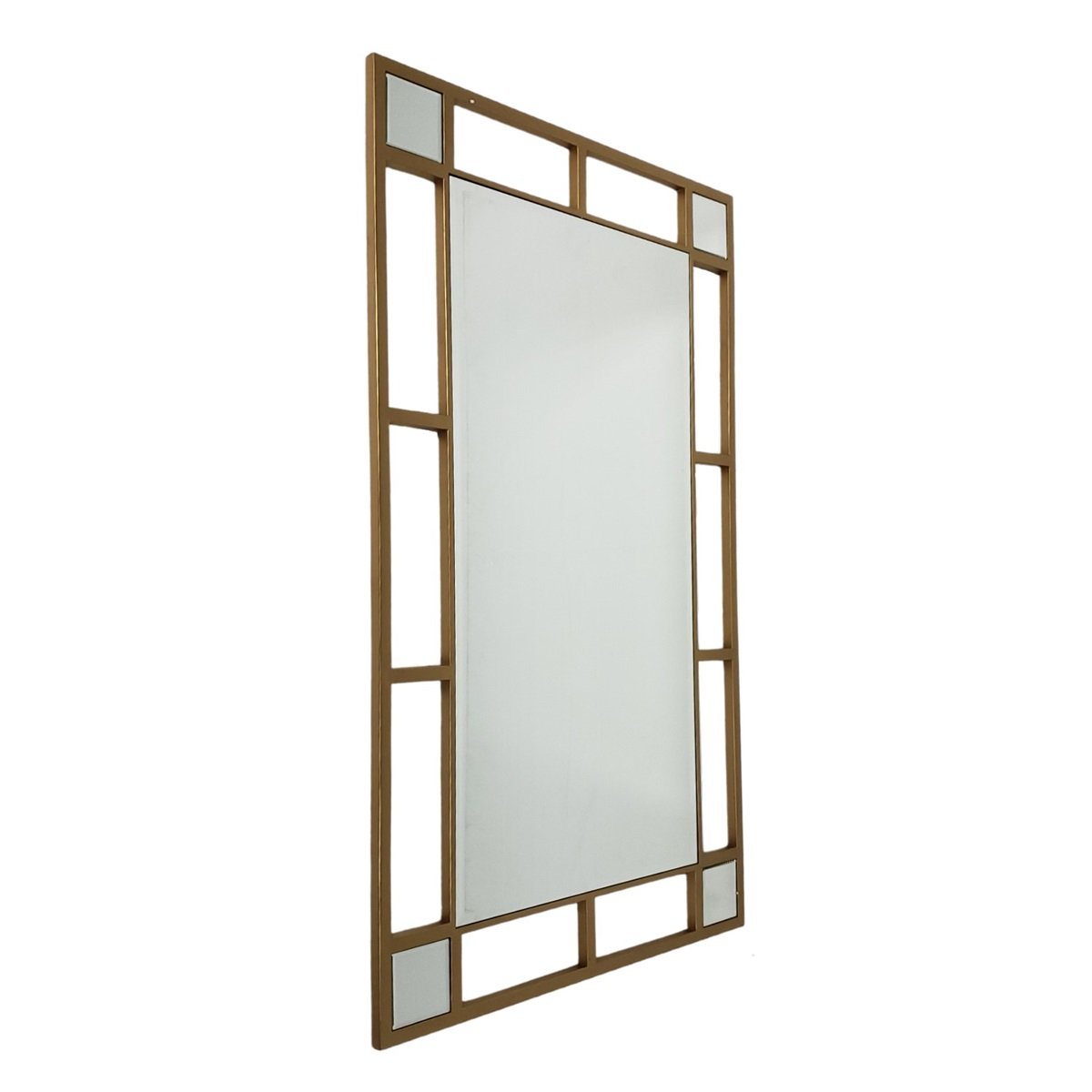 MIRROR RG1800-A INDUSTRIAL 180x90 METAL FRAME GOLD