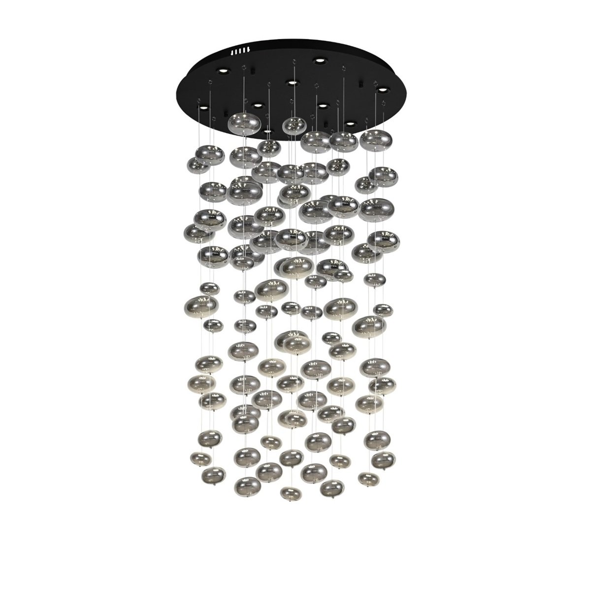 CEILING LAMP GH1116 60x60x110 BLACK