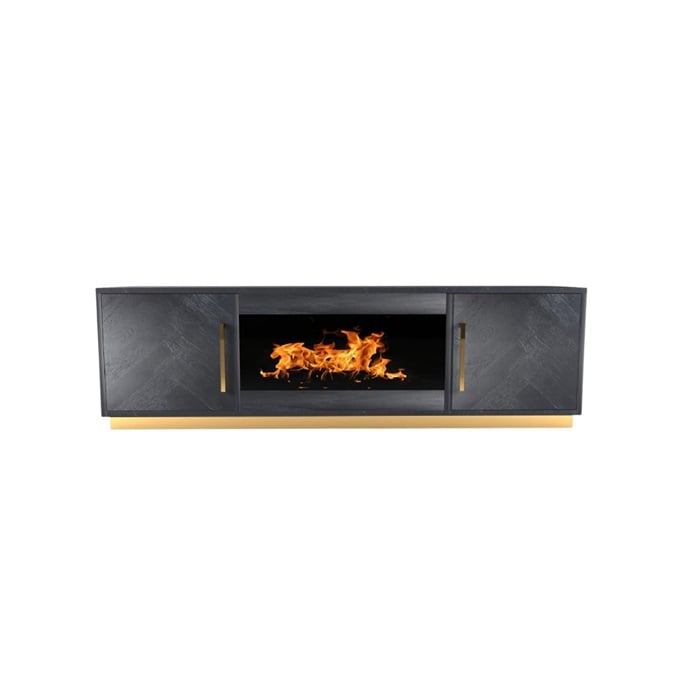BLOCCI BONITO TT 200x40x51 FIREPLACE + BLACK