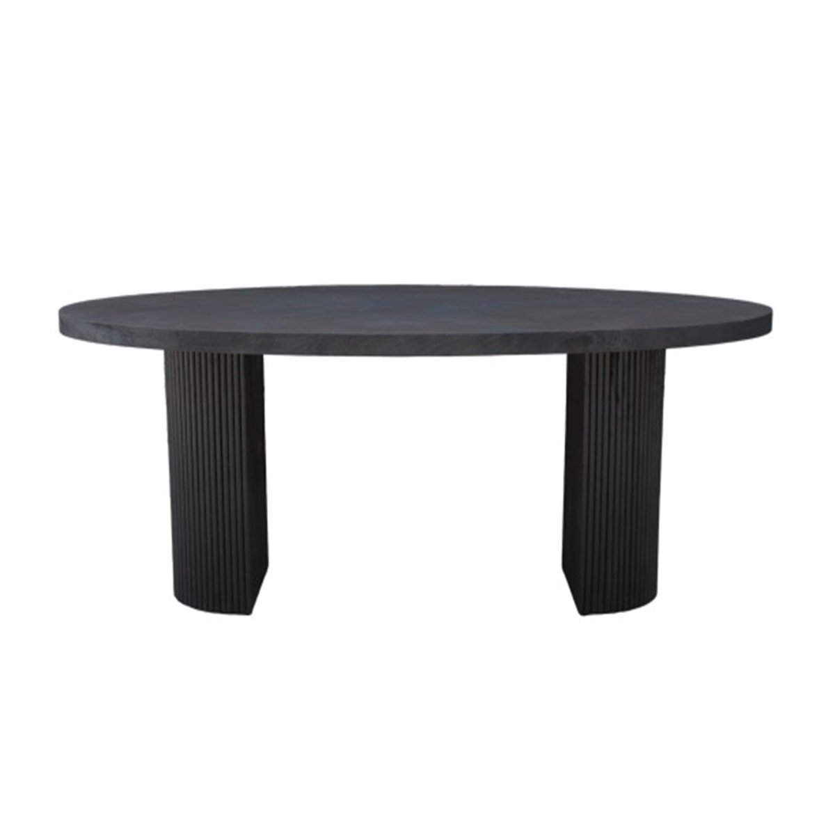 LAWA DINNING TABLE BLACK BINITO + 200X100