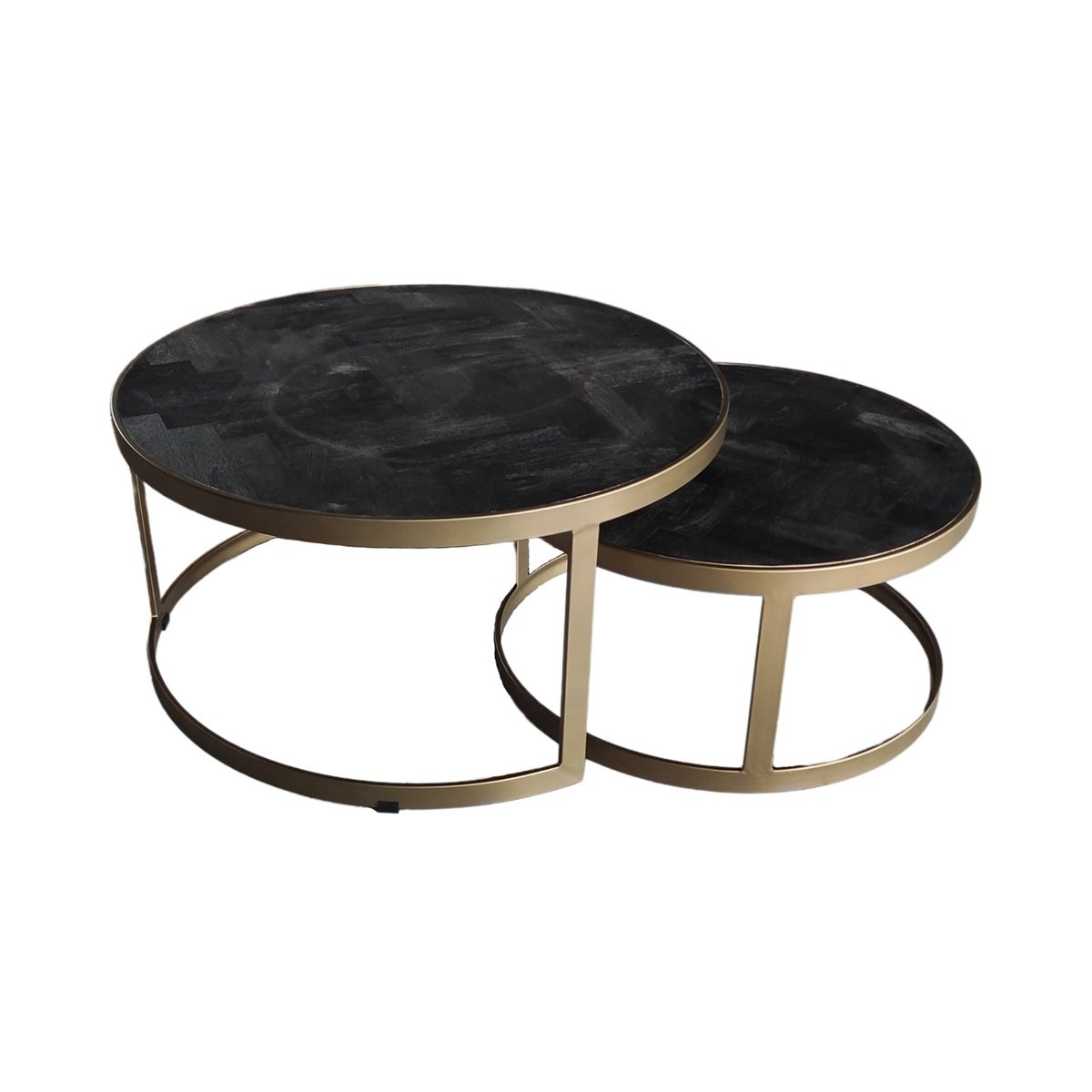 DOBLO BLACK BONITO CT ø90/68 ANTIQUE GOLD