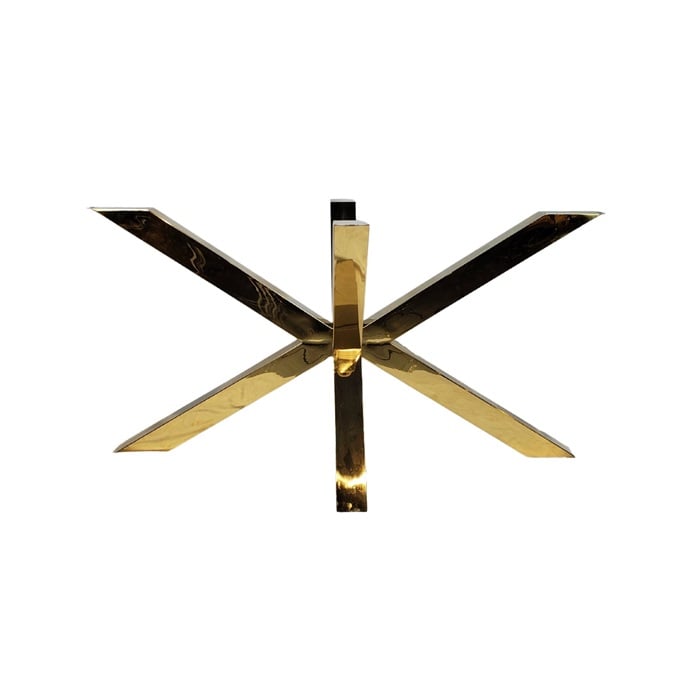 OCTOPUS 1360 DINNING TABLE LEG + ANTIQUE GOLD